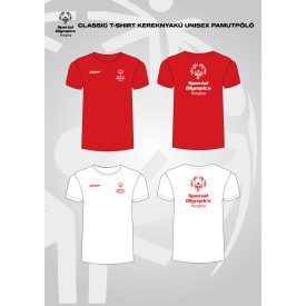   MAGYAR SPECIÁLIS OLIMPIA SZÖVETSÉG kereknyakú pamut póló unisex
