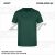 ZICCER CLASSIC T-SHIRT kereknyakú pamut póló sötétzöld