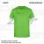 ZICCER CLASSIC T-SHIRT kereknyakú pamut póló limezöld