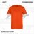 ZICCER CLASSIC T-SHIRT kereknyakú pamut póló narancssárga
