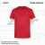 ZICCER CLASSIC T-SHIRT kereknyakú pamut póló piros