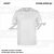 ZICCER CLASSIC T-SHIRT kereknyakú pamut póló fehér