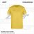 ZICCER CLASSIC T-SHIRT kereknyakú pamut póló sárga