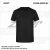 ZICCER CLASSIC T-SHIRT kereknyakú gyerek pamut póló fekete