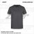 ZICCER CLASSIC T-SHIRT kereknyakú gyerek pamut póló grafitszürke
