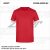 ZICCER CLASSIC T-SHIRT kereknyakú gyerek pamut póló piros