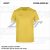 ZICCER CLASSIC T-SHIRT kereknyakú gyerek pamut póló sárga