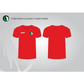 Budaörs T-shirt stáb kereknyakú pamut póló