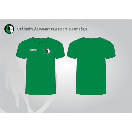 Budaörs T-shirt utánpótlás kereknyakú pamut póló