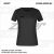 ZICCER CLASSIC T-SHIRT kereknyakú női pamut póló fekete
