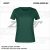 ZICCER CLASSIC T-SHIRT kereknyakú női pamut póló sötétzöld
