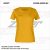 ZICCER CLASSIC T-SHIRT kereknyakú női pamut póló citromsárga