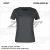 ZICCER CLASSIC T-SHIRT kereknyakú női pamut póló grafitszürke