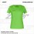 ZICCER CLASSIC T-SHIRT kereknyakú női pamut póló limezöld