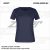 ZICCER CLASSIC T-SHIRT kereknyakú női pamut póló tengerészkék