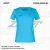 ZICCER CLASSIC T-SHIRT kereknyakú női pamut póló türkiz