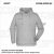 ZICCER COTTON HOODED pamut kapucnis melegítő felső unisex világosszürke