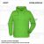 ZICCER COTTON HOODED pamut kapucnis melegítő felső unisex limezöld