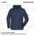 ZICCER COTTON HOODED pamut kapucnis melegítő felső unisex tengerészkék