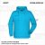 ZICCER COTTON HOODED pamut kapucnis melegítő felső unisex türkiz