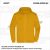 ZICCER COTTON HOODED ZIP pamut kapucnis melegítő felső cipzáras unisex citromsárga