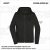 ZICCER COTTON HOODED WOMAN ZIP pamut kapucnis melegítő felső cipzáras női fekete