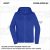 ZICCER COTTON HOODED WOMAN ZIP pamut kapucnis melegítő felső cipzáras női sötét royalkék