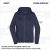 ZICCER COTTON HOODED WOMAN ZIP pamut kapucnis melegítő felső cipzáras női tengerészkék