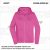 ZICCER COTTON HOODED WOMAN ZIP pamut kapucnis melegítő felső cipzáras női pink