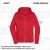 ZICCER COTTON HOODED WOMAN ZIP pamut kapucnis melegítő felső cipzáras női piros