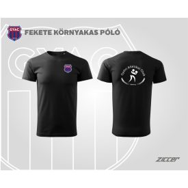   GYAC Ökölvívás COTTON URBAN T-SHIRT pamut kereknyakú póló unisex fekete