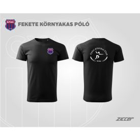   GYAC Vívás COTTON URBAN T-SHIRT pamut kereknyakú póló unisex fekete