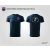 GYAC Ökölvívás COTTON URBAN T-SHIRT pamut kereknyakú póló unisex sötétkék
