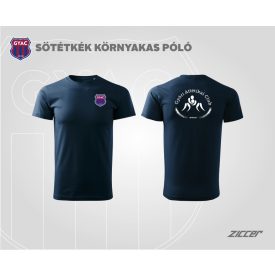   GYAC BIRKÓZÁS COTTON URBAN T-SHIRT PAMUT KEREKNYAKÚ PÓLÓ UNISEX SÖTÉTKÉK
