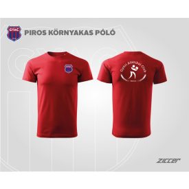   GYAC Ökölvívás COTTON URBAN T-SHIRT pamut kereknyakú póló unisex piros