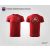 GYAC BIRKÓZÁS COTTON URBAN T-SHIRT PAMUT KEREKNYAKÚ PÓLÓ UNISEX PIROS