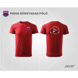   GYAC Vívás COTTON URBAN T-SHIRT pamut kereknyakú póló unisex piros