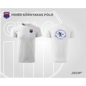   GYAC Asztalitenisz COTTON URBAN T-SHIRT pamut kereknyakú póló unisex fehér