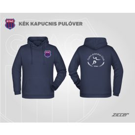  GYAC Vívás COTTON URBAN HOODED pamut kapucnis melegítő felső unisex sötétkék