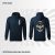 VTSE COTTON URBAN HOODED pamut kapucnis melegítő felső unisex sötétkék 