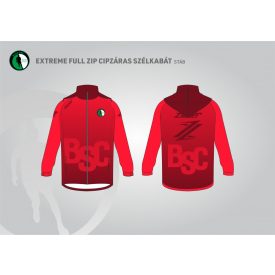 Budaörs Extreme Full Zip cipzáros szélkabát (stáb)