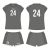 Ziccer Volley SImple W női rövidujjú szett (mez+nadrág) STANDARD DESIGN (02)