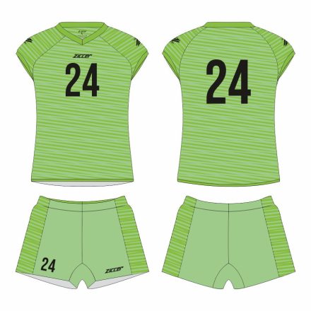 Ziccer Volley SImple W női rövidujjú szett (mez+nadrág) STANDARD DESIGN (19N)