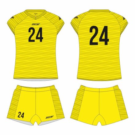 Ziccer Volley SImple W női rövidujjú szett (mez+nadrág) STANDARD DESIGN (20N)