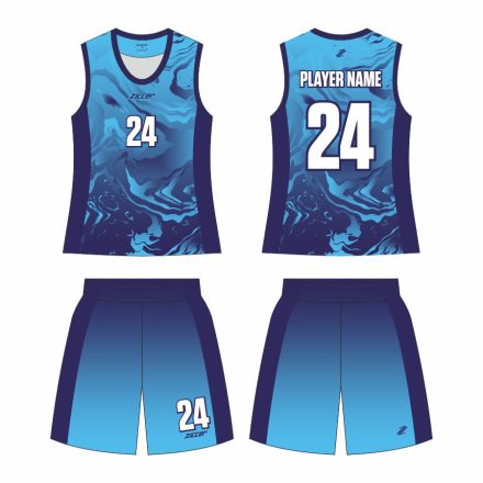 Ziccer Basket Aqua W női kosárlabda szett (mez+nadrág) STANDARD DESIGN (0709)