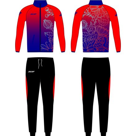 Ziccer FLOWER W női melegítő szett (felső+nadrág) STANDARD DESIGN (0607)