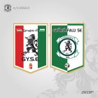 GYŐRÚJFALU SE Zászló A3/2 