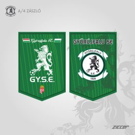 GYŐRÚJFALU SE Zászló A5/2 