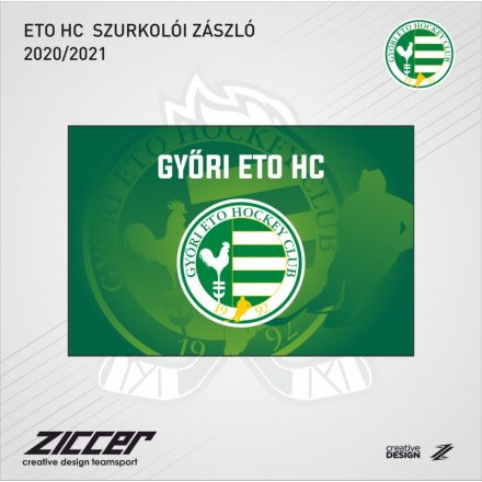 Győri ETO HC Szurkolói zászló 2020/21