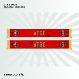 VTSE SZURKOLÓI DIGIT SCARF szurkolói sál selyem 135x18cm 